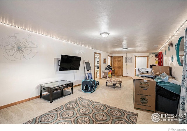 39445 Main St, Eaton, CO 80615 - living room featuring carpet floors and baseboards