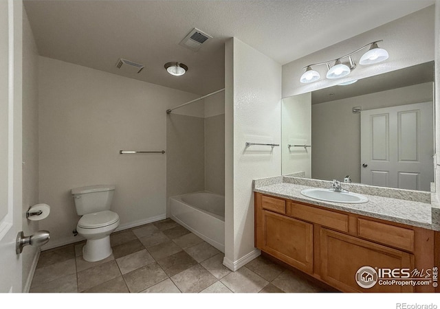 804 Summer Hawk Dr Unit 105, Longmont, CO 80504 - full bath featuring toilet, vanity, shower / washtub combination, and baseboards