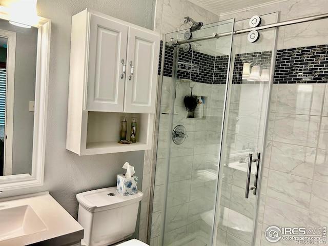 1722 Pheasant Rdg, Sterling, CO 80751 - bathroom featuring a shower stall and vanity