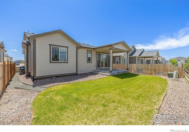 17871 E 96th Pl, Commerce City, CO 80022 - back of property featuring a patio area