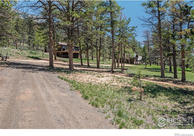 6600 State Highway 7, Estes Park, CO 80517 - view of dirt / gravel road