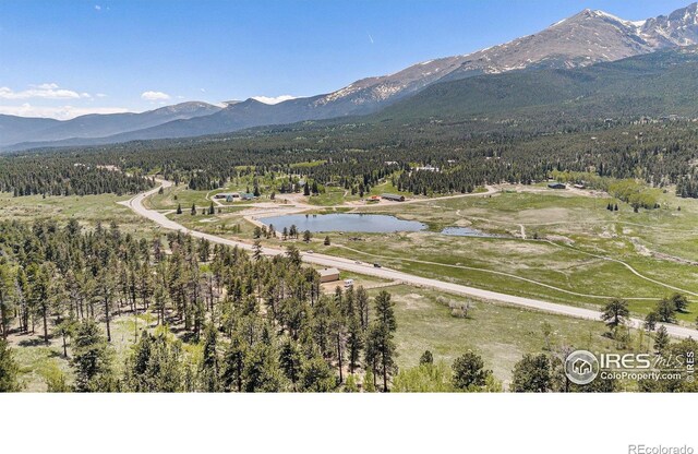 6600 State Highway 7, Estes Park, CO 80517 - view of mountain backdrop with a forest and a large body of water