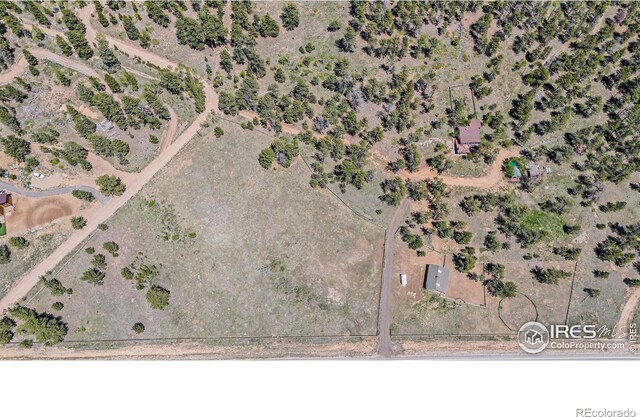 6600 State Highway 7, Estes Park, CO 80517 - aerial overview of property's location featuring a desert landscape and rural landscape