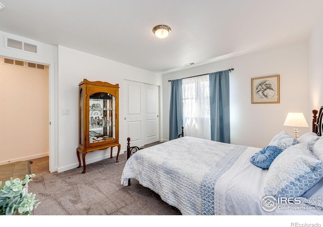 1191 Horsetail Loop, Elizabeth, CO 80107 - bedroom featuring carpet flooring and baseboards