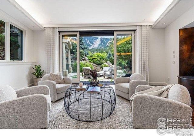 45 Bellevue Dr, Boulder, CO 80302 - living area featuring recessed lighting