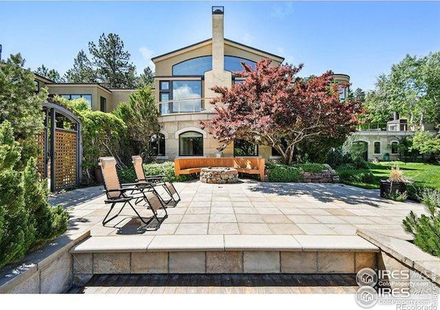 45 Bellevue Dr, Boulder, CO 80302 - view of patio
