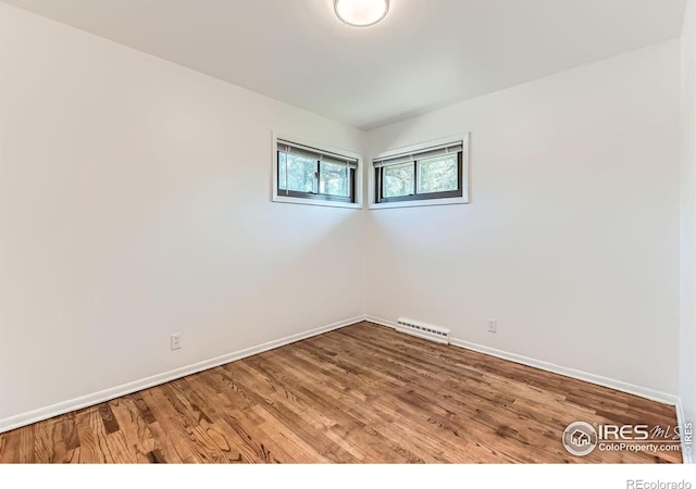 510 S 46th St, Boulder, CO 80305 - unfurnished room with wood finished floors and baseboards