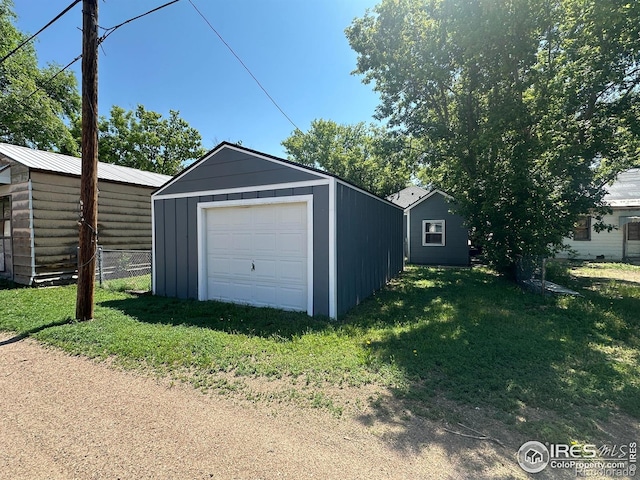 611 N 2nd St, Sterling, CO 80751 - detached garage with driveway