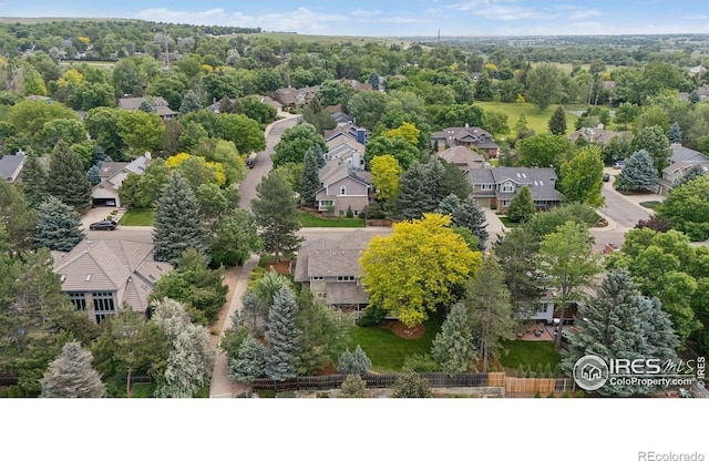 4483 S Meadow Dr, Boulder, CO 80301 - aerial perspective of suburban area