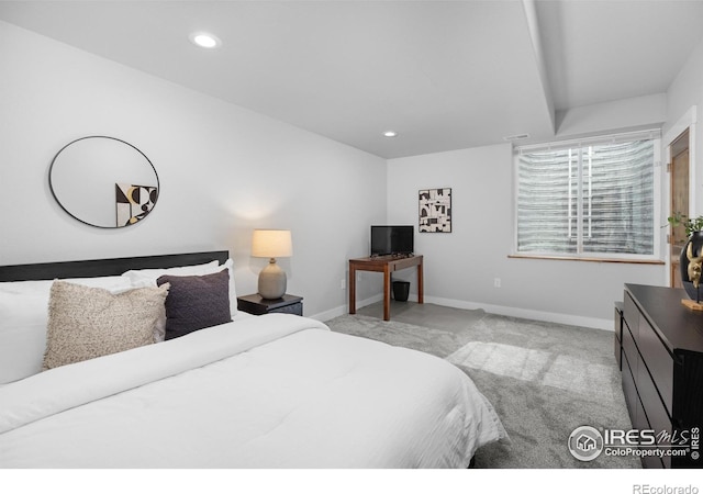 505 Nesting Eagles Way, Berthoud, CO 80513 - carpeted bedroom featuring baseboards and recessed lighting