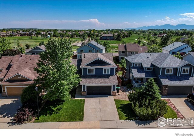 5609 Mount Sanitas Ave, Longmont, CO 80503 - aerial perspective of suburban area