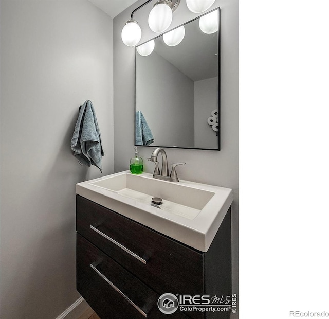 5609 Mount Sanitas Ave, Longmont, CO 80503 - bathroom featuring vanity