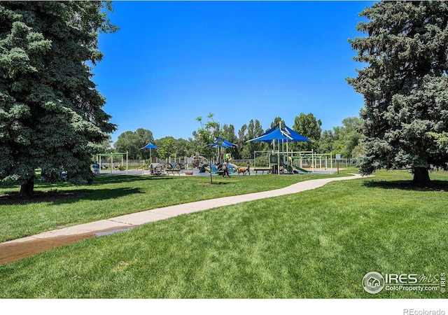 233 N Meldrum St Unit 8, Fort Collins, CO 80521 - surrounding community with a lawn