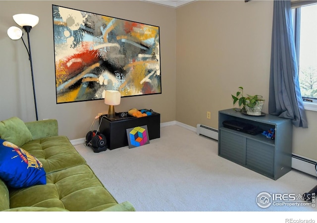 1960 Colard Ln, Lyons, CO 80540 - carpeted cinema with baseboard heating