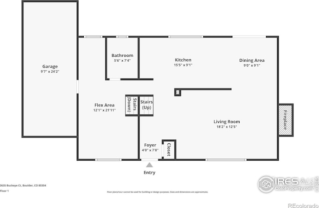 3635 Buckeye Ct, Boulder, CO 80304 - view of home floor plan