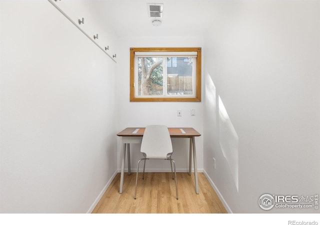 3635 Buckeye Ct, Boulder, CO 80304 - home office featuring wood finished floors and baseboards