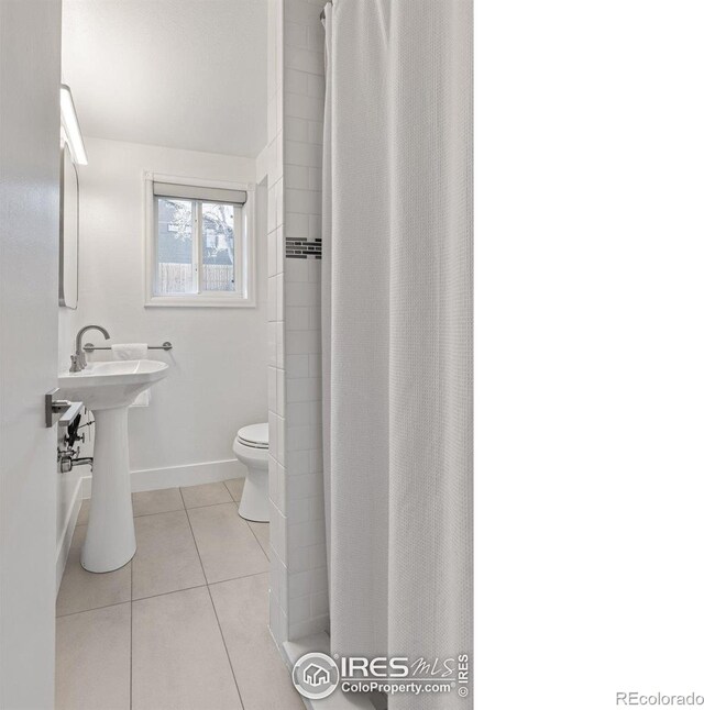 3635 Buckeye Ct, Boulder, CO 80304 - full bathroom featuring tile patterned floors and a shower with curtain