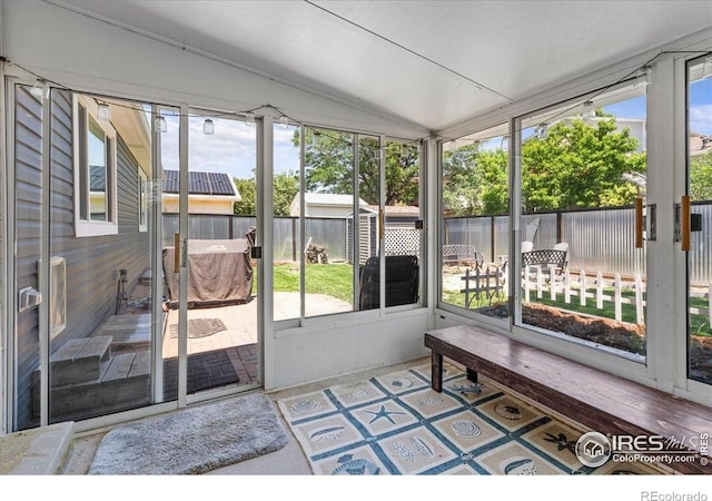 110 50th Ave, Greeley, CO 80634 - sunroom featuring vaulted ceiling