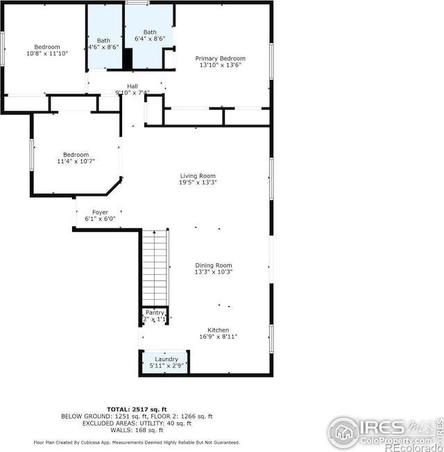 110 50th Ave, Greeley, CO 80634 - view of home floor plan
