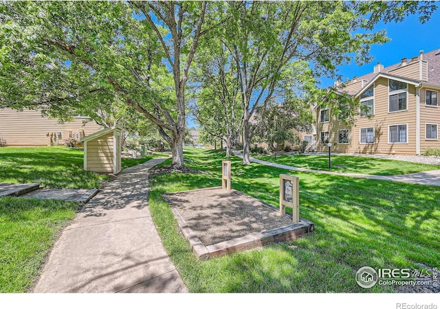 4771 White Rock Cir Unit B, Boulder, CO 80301 - view of property's community with a lawn