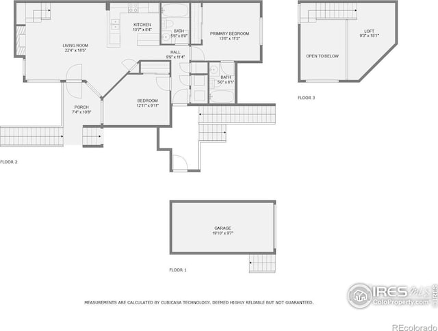 4771 White Rock Cir Unit B, Boulder, CO 80301 - view of property floor plan