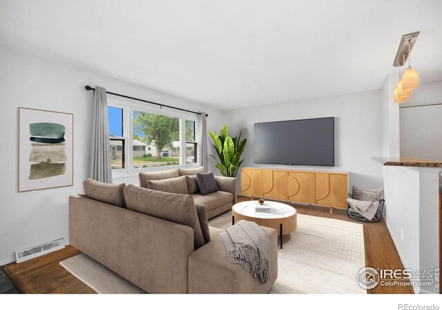 1512 Brentwood Dr, Fort Collins, CO 80521 - living room with wood finished floors