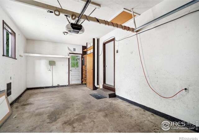 1512 Brentwood Dr, Fort Collins, CO 80521 - garage with a garage door opener