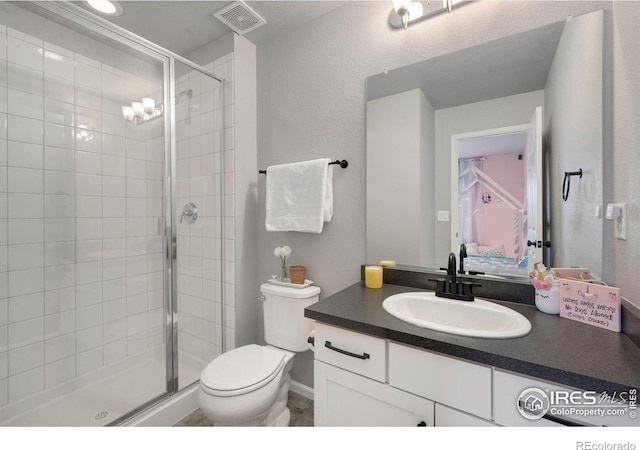 6420 Tuxedo Park Rd, Timnath, CO 80547 - full bathroom with vanity and a shower stall