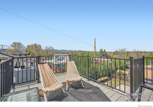 4009 W 52nd Ave, Denver, CO 80212 - patio / terrace with a mountain view