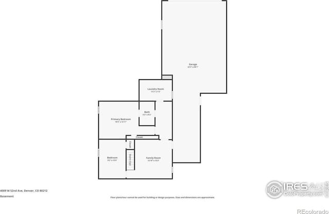 4009 W 52nd Ave, Denver, CO 80212 - view of floor plan / room layout