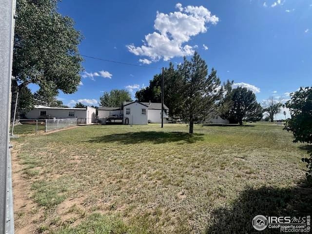 205-207 W 3rd Ave, Wiggins, CO 80654 - view of yard