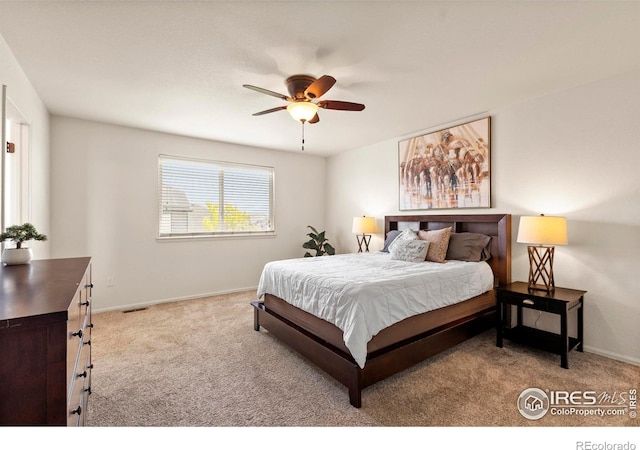 7266 Andover St, Wellington, CO 80549 - bedroom with carpet and ceiling fan