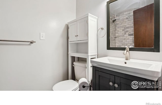 2013 Ridgewood Rd, Fort Collins, CO 80526 - bathroom with vanity and toilet