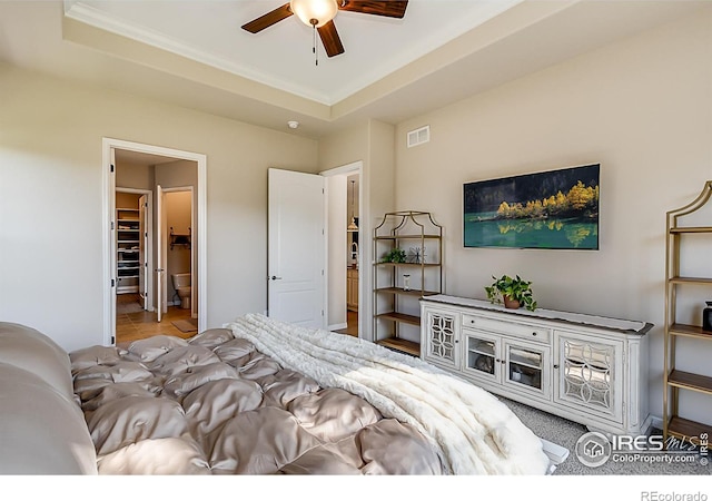 2050 Vineyard Dr, Windsor, CO 80550 - bedroom with ceiling fan