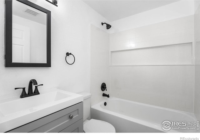 1111 Wabash St, Denver, CO 80220 - full bathroom featuring vanity and shower / tub combination
