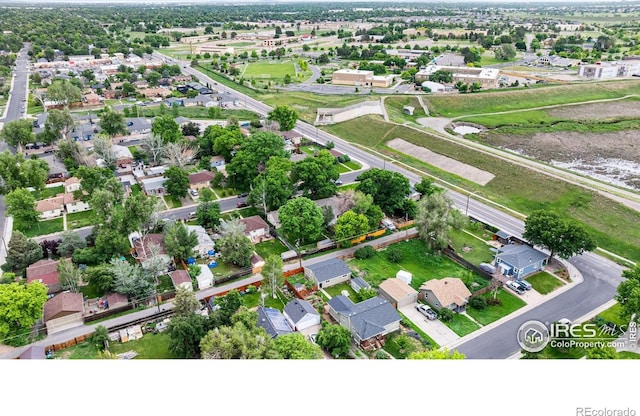 1111 Wabash St, Denver, CO 80220 - aerial view of property's location featuring nearby suburban area