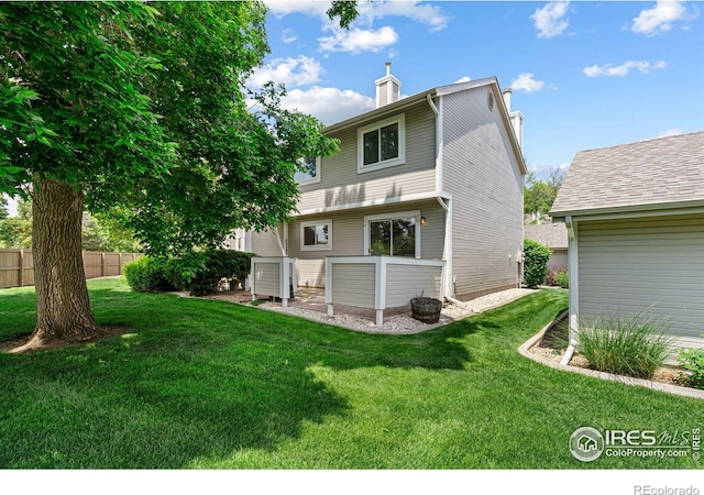 4255 Westshore Way Unit 19, Fort Collins, CO 80525 - back of property with a chimney