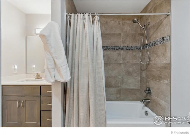 4255 Westshore Way Unit B4, Fort Collins, CO 80525 - bathroom with shower / bath combination with curtain and vanity
