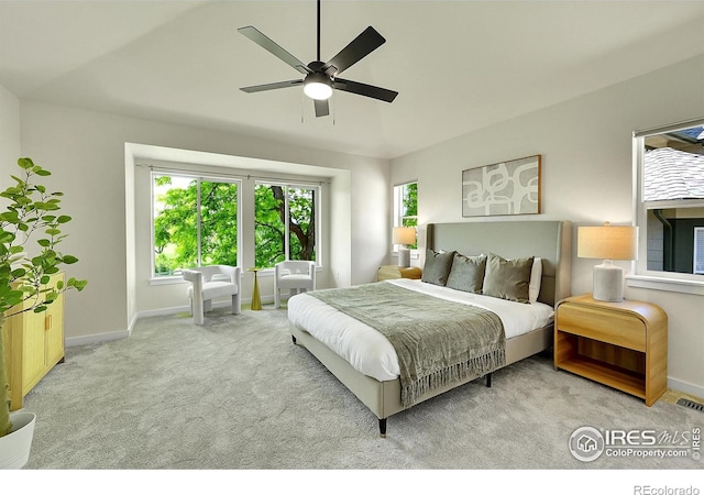 2226 Eagles Nest Dr, Lafayette, CO 80026 - carpeted bedroom with baseboards and a ceiling fan