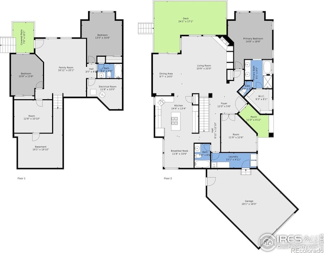 2226 Eagles Nest Dr, Lafayette, CO 80026 - view of room layout