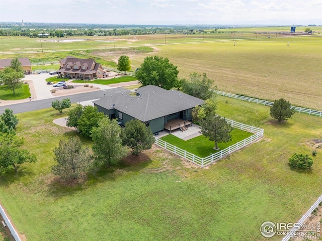 5217 Dry Creek Rd, Evans, CO 80634 - aerial view of sparsely populated area featuring agricultural land