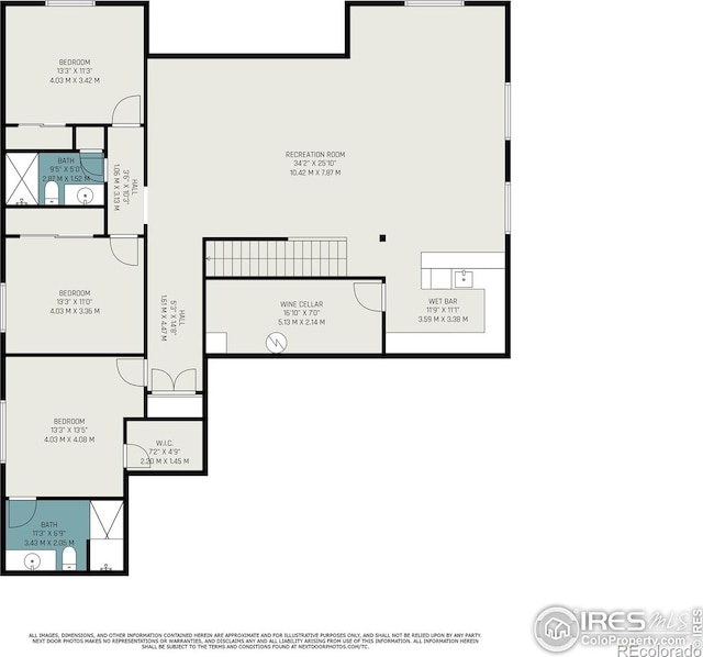 973 Mt Andrew Dr, Severance, CO 80550 - view of property floor plan