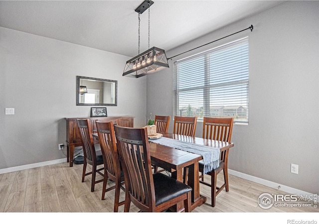 973 Mt Andrew Dr, Severance, CO 80550 - dining area featuring light wood-type flooring