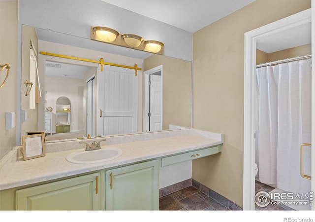 3826 Glenarbor Ln Unit F, Fort Collins, CO 80524 - full bath featuring vanity and stone finish floors
