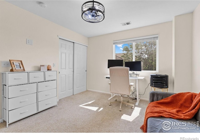 3826 Glenarbor Ln Unit F, Fort Collins, CO 80524 - office area with carpet and baseboards