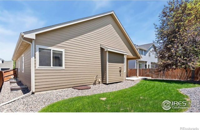 3664 Claycomb Ln, Johnstown, CO 80534 - rear view of property