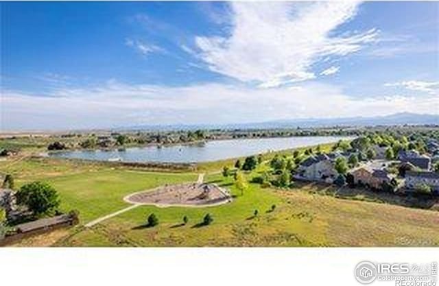 3664 Claycomb Ln, Johnstown, CO 80534 - aerial view of a large body of water