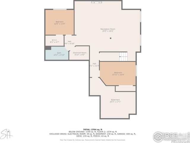 5457 Wishing Well Dr, Timnath, CO 80547 - view of room layout
