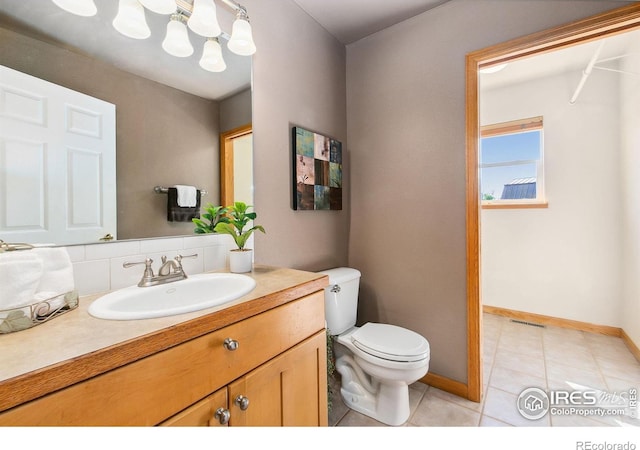1204 Boulder Ct, Windsor, CO 80550 - bathroom with vanity and tile patterned floors