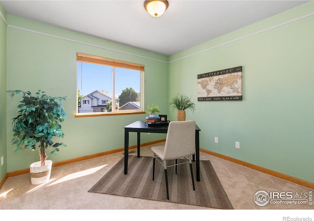 1204 Boulder Ct, Windsor, CO 80550 - office space featuring carpet floors and baseboards